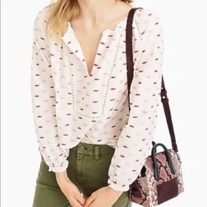 J. Crew Point Sur Top Size Small